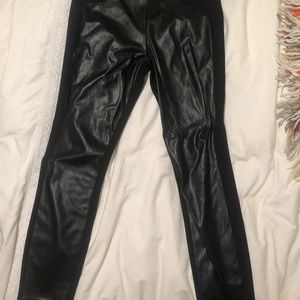 J Crew Leather pants